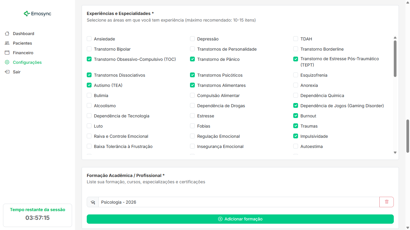 Perfis Detalhados - Parte 5